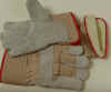 9-1260P. PILE LINED, SELECTED  SPLIT LEATHER PALM, 2.5" RUBBERIZED CUFF. PRICE PER DOZEN.