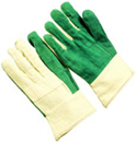 HG524BT. GREEN PALM HOT MILL GLOVE, DOUBLE LAYER, 2" BAND TOP WITH KNUCKLE STRAP. PRICE PER DOZEN.