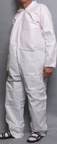 MIC412C. Microporous Coveralls and Sleeves Coverall with zipper front. L-5XL. PRICE PER CASE.
