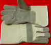 1441. Side split leather palm, 4.5" rubberized cuff, Kevlar thread. S-XL. price per dozen.