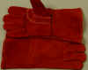 7475K. PREM SIDE SPLIT RUSSET, SOCK LINED,KEVLAR THREAD, REINFORCED WING THUMB STRAP.PRICE PER DOZEN