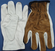 Unlined Cowhide Regular grade grain driver,  keystone thumb. SIZE S - XXL.  PRICE PER DOZEN.