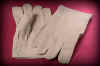 C7610BT. 10 OZ BAND TOP CANVAS NATURAL COTTON GLOVE, MEN'S. PRICE PER DOZEN.