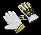 CR8465DP. Goatskin,HPPE ANSI A5,TPR Fingers and back,Double palm. S-3X price per pair