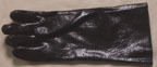 D8630-14RHO. 14" gauntlet, right hand only. BLACK PVC ROUGH FINISH INTERLOCK LINING. PRICE PER DOZEN