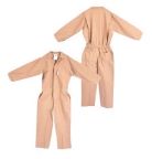 FLASH FIRE RESISTANCE COVERALL 7 Oz 100% Cotton Tan FR coverall.Sizes S-6XL PRICE EACH