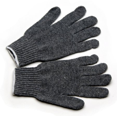 G600. GREY COTTON STRING KNIT, MEDIUM WEIGHT, 7 GAUGE. S, L. PRICE PER DOZEN.