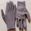 GPU3. POLYRETHANE COATED GLOVE, GREY PU, PALM COATED, GREY NYLON. S-XXL. PRICE PER DOZEN.