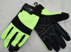 Sport/Mechanics  Velcro Closure,black synthetic leather, foam palm padding. PRICE PER PAIR.