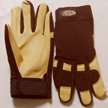 MCD22. PREM DEERSKIN,REINFORCED THUMB&FINGERTIPS,SPANDEX BACK, VELCRO CLOSURE. S-XXL. PRICE PER PAIR