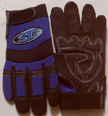 MCV20. BLK LEATHER PALM, ANTI VIBRATION PALM, SPANDEX BACK, VELCRO CLOSURE. S - XXL. PRICE PER PAIR.