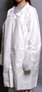 SG1140. Tyvek protective labcoat, no pockets. S - 5XL. PRICE PER CASE.